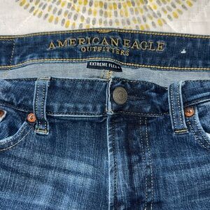 American Eagle size (31/32), ripped jeans